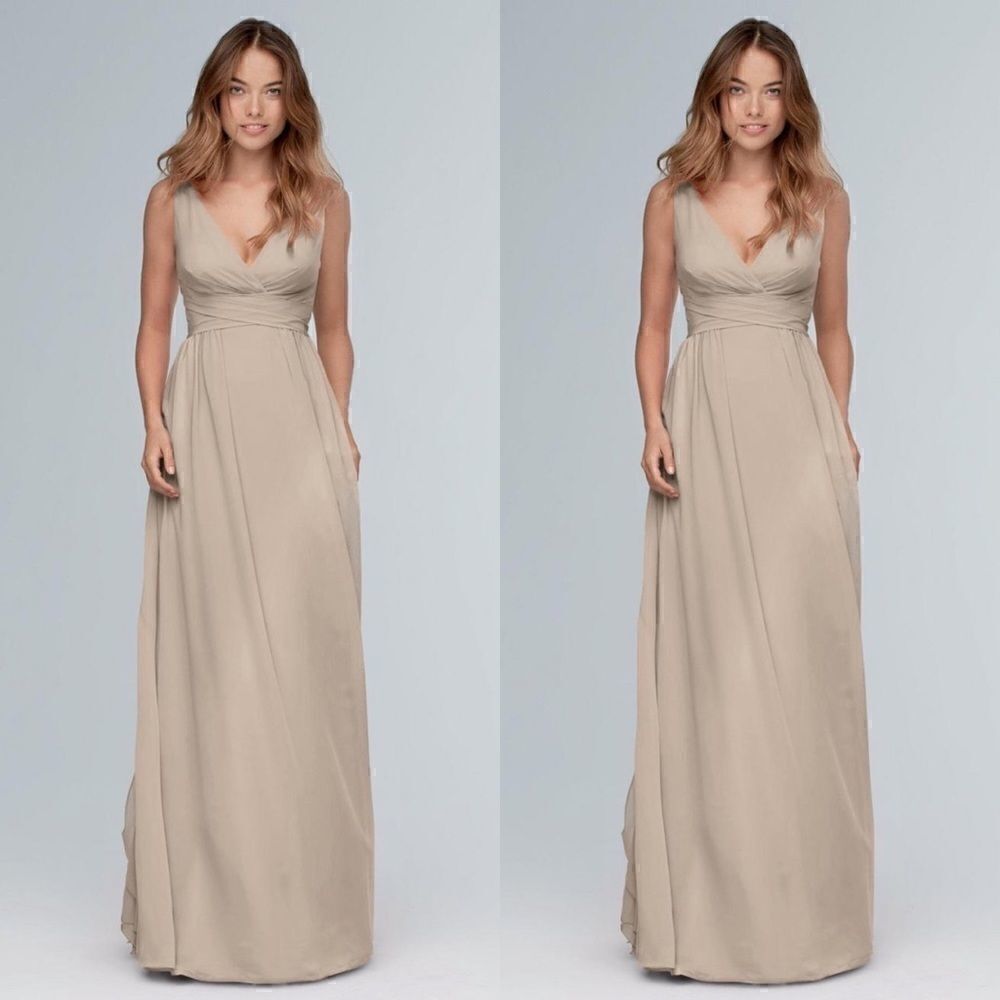 💯 Wtoo by Watters Bridesmaid Dress Jenson